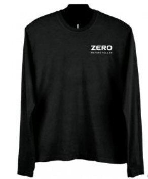 ZERO MOTORCYCLE ZIP THROUGH SWEATSHIRT