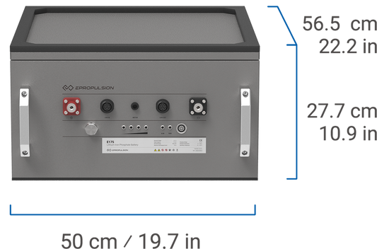E175 Epropulsion Lithium Battery